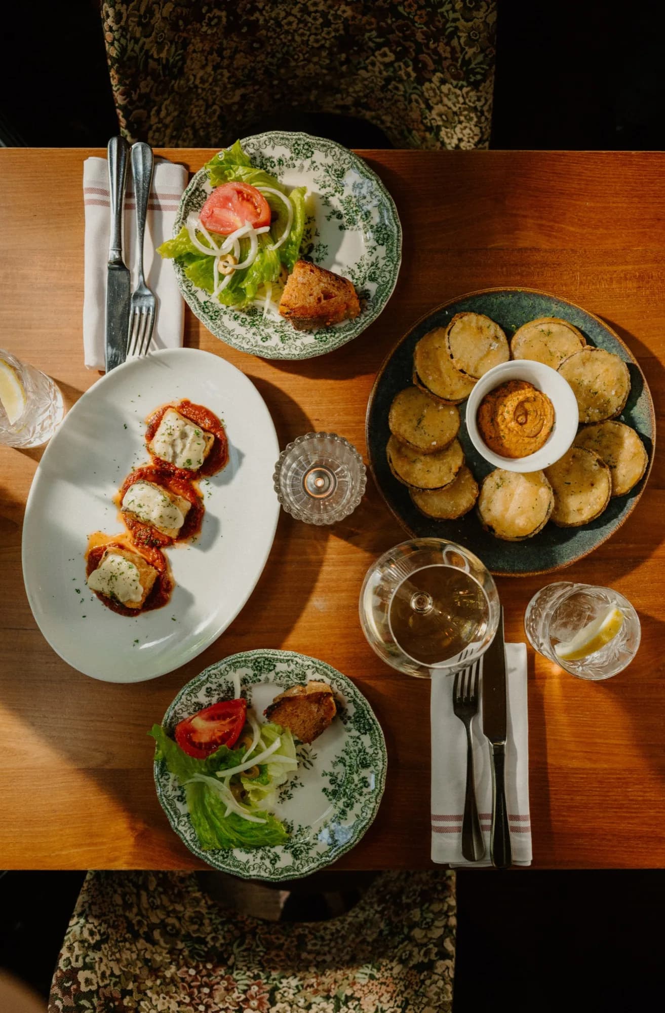 Mediterranean dishes at Boca Grande